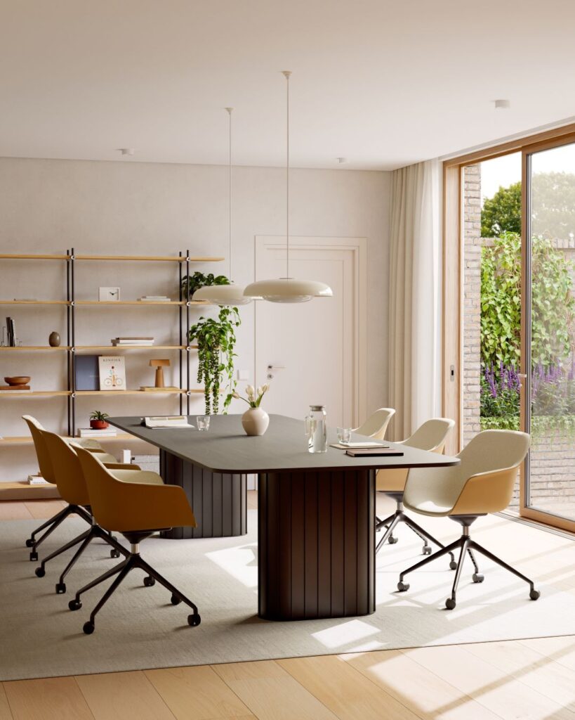 mobilier pour salle de reunion-table-de-reunion-fixe-smoov-design