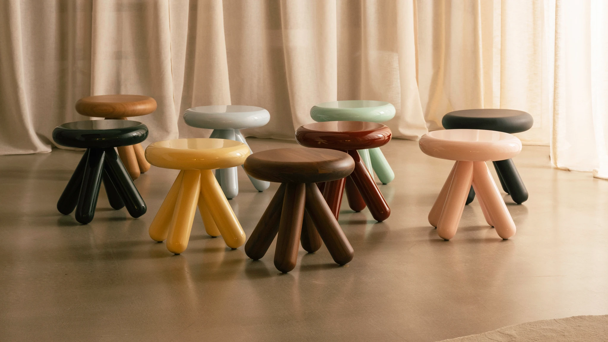 Le tabouret BBK : quand le design rencontre la poésie